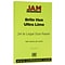 JAM Paper® Smooth Colored Paper, 24 lbs., 8.5 x 14, Ultra Lime Green, 100 Sheets/Pack (151048)