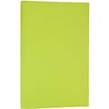 JAM Paper® Smooth Colored Paper, 24 lbs., 8.5 x 14, Ultra Lime Green, 100 Sheets/Pack (151048)