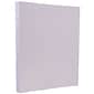 JAM Paper Vellum Bristol 67 lb. Cardstock Paper, 8.5" x 11", Orchid Purple, 50 Sheets/Pack (169829)