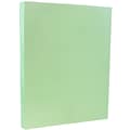 JAM Paper Vellum Bristol 110 lb. Cardstock Paper, 8.5 x 11, Green, 50 Sheets/Pack (169852)