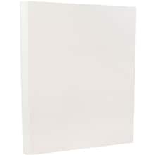 JAM Paper Parchment 65 lb. Cardstock Paper, 8.5 x 11, White, 250 Sheets/Ream (171114B)