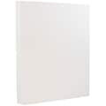 JAM Paper Strathmore 80 lb. Cardstock Paper, 8.5 x 11, Bright White, 50 Sheets/Pack (191267)