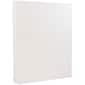 JAM Paper Strathmore 80 lb. Cardstock Paper, 8.5" x 11", Bright White, 50 Sheets/Pack (191267)