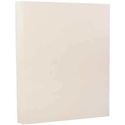 JAM Paper® Strathmore Paper - 8.5" x 11" - 24 lb. Strathmore Natural White Wove - 500/box