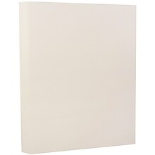 JAM Paper® Strathmore Paper - 8.5 x 11 - 24lb Natural White Wove - 100/pack