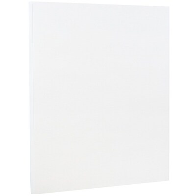 JAM Paper® Strathmore Paper - 8.5 x 11 - 24 lb. Bright White Laid - 500/box