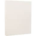 JAM Paper Strathmore 80 lb. Cardstock Paper, 8.5 x 11, Natural White, 250 Sheets/Ream (301015B)