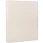 JAM Paper® Extra Heavy Stiff Strathmore Cardstock, 8.5 x 11, 130lb Natural White Wove, 25/pack (1196724)