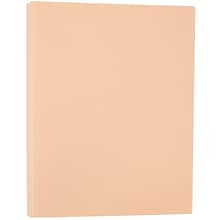 JAM Paper® Translucent Vellum Cardstock, 8.5 x 11, 43lb Spring Ochre Ivory, 50/pack (1592220)