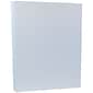 JAM Paper® Matte Cardstock, 8.5 x 11, 80lb Baby Blue, 50/pack (5155792)