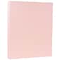 JAM Paper Matte Colored 8.5" x 11" Paper, 28 lbs., Baby Pink, 50 Sheets/Pack (5155793)