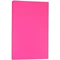 JAM Paper® Smooth Colored Paper, 24 lbs., 8.5 x 14, Ultra Fuchsia Pink, 500 Sheets/Ream (16728246B)