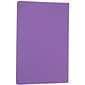 JAM Paper  8.5" x 14" Color Copy Paper, 24 lbs., Violet Purple Recycled, 100 Sheets/Pack (16728248)