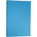 JAM Paper Matte Colored 11 x 17 Copy Paper, 24 lbs., Blue Recycled, 100 Sheets/Pack (16728466)