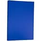 JAM Paper® Matte Colored Paper, 24 lbs., 11" x 17", Presidential Blue Recycled, 100 Sheets/Pack (16728467)