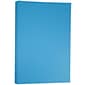 JAM Paper Ledger 65 lb. Cardstock Paper, 11" x 17", Blue, 50 Sheets/Pack (16728479)