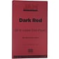 JAM Paper Matte Colored 8.5" x 14" Color Copy Paper, 28 lbs., Dark Red, 50 Sheets/Ream (64429520)