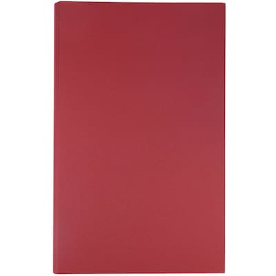 JAM Paper Matte Colored 8.5 x 14 Color Copy Paper, 28 lbs., Dark Red, 50 Sheets/Ream (64429520)