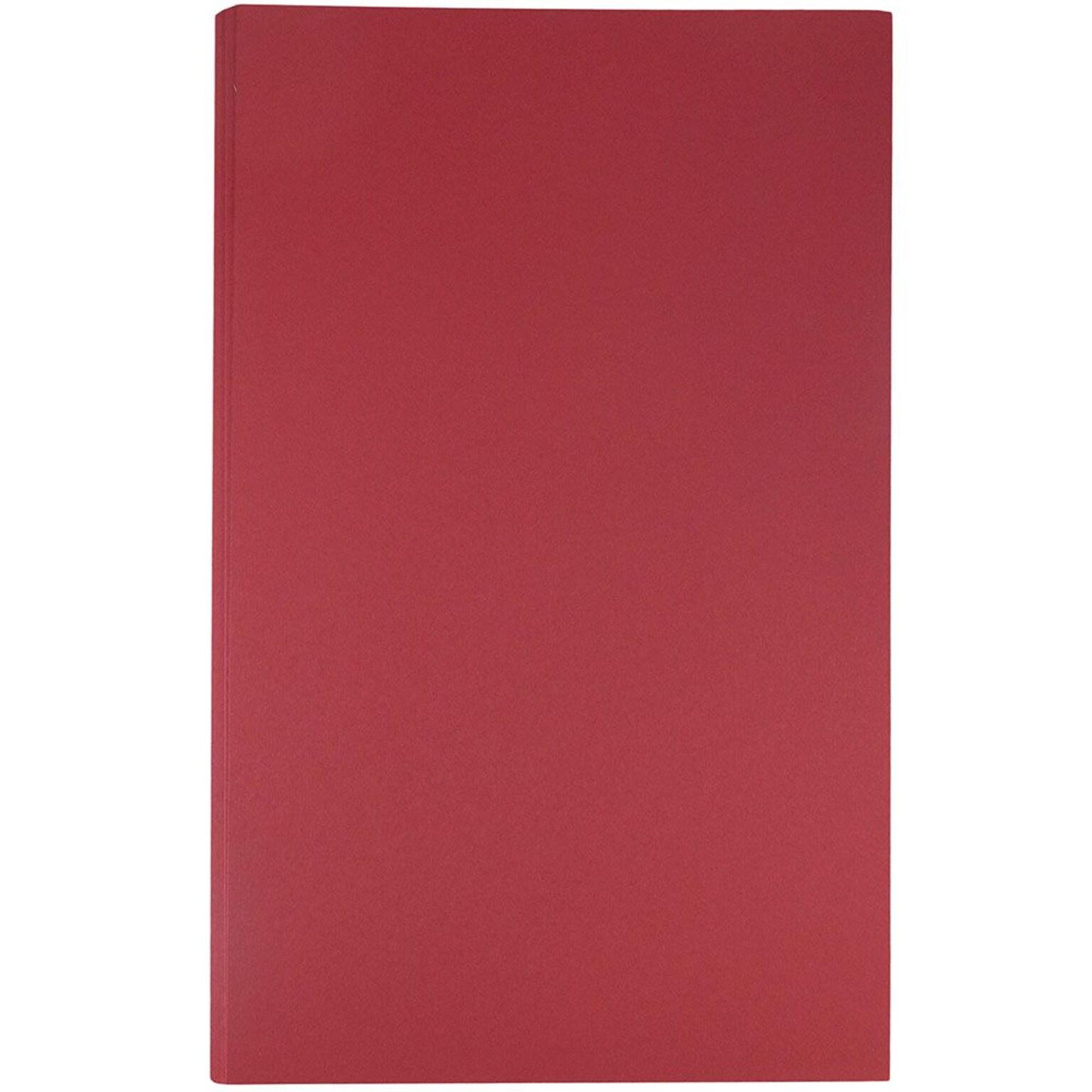 JAM Paper Matte Colored 8.5 x 14 Color Copy Paper, 32 lbs. Dark Red, 50 Sheets/Pack (64429520)