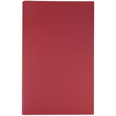 JAM Paper 80 lb. Cardstock Paper, 8.5" x 14", Dark Red, 50 Sheets/Pack (64429525)