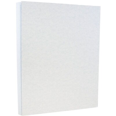 JAM Paper Parchment 8.5 x 11 Color Specialty Paper, 24 lbs., Blue, 50 Sheets/Ream (96600200A)