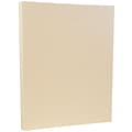JAM Paper® Parchment Colored Paper, 24 lbs., 8.5 x 11, Natural Recycled, 50 Sheets/Pack (96600600A