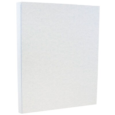 JAM Paper® Parchment Cardstock, 8.5 x 11, 65lb Blue Recycled, 250/ream (96700000B)