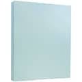 JAM Paper Vellum Bristol 100 lb. Cardstock Paper, 8.5 x 11, Blue, 50 Sheets/Pack (216916789)