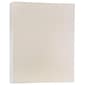 JAM Paper Metallic Colored Paper, 32 lbs., 8.5" x 11", Opal Ivory Stardream, 100 Sheets/Pack (173SD8511OP120)