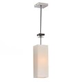 Aurora Lighting 1-Light Incandescent Pendant - Polished Steel (STL-LTR450993)