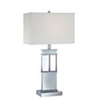 Aurora Lighting CFL Table Lamp - Polished Steel (STL-LTR451266)