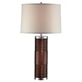 Aurora Lighting CFL Table Lamp - Polished Steel (STL-LTR454434)