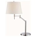 Aurora Lighting CFL Table Lamp - Polished Steel (STL-LTR455349)