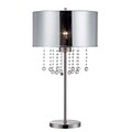 Aurora Lighting CFL Table Lamp - Polished Steel (STL-LTR457404)