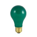 Bulbrite INC A19 25W Dimmable Party Bulb Ceramic Green 12PK (106425)