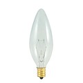 Bulbrite INC B10 40W Dimmable Clear 2700K Warm White 10PK (400540)