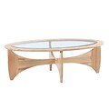 Fine Mod Imports Opec Coffee Table, Natural (FMI10243-natural)