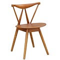 Fine Mod Imports Fronter Dining Chair, Walnut (FMI10034-walnut)
