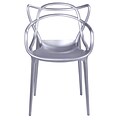 Fine Mod Imports Brand Name Dining Chair, Silver (FMI10067-silver)