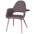 Fine Mod Imports Forza Dining Chair, Brown (FMI10086-brown)