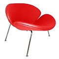 Fine Mod Imports Slice Chair, Red (FMI10090-red)