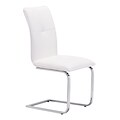 Zuo Modern Anjou Dining Chair White (Set of 2) (WC100121)