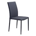Zuo Modern Confidence Dining Chair Black (Set of 2) (WC100243)