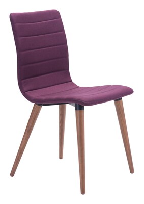 Zuo Modern Jericho Dining Chair Purple (Set of 2) (WC100275)