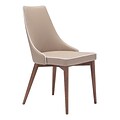 Zuo Modern Moor Dining Chair Beige (Set of 2) (WC100277)