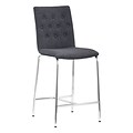 Zuo Modern Uppsala Counter Chair Graphite (Set of 2) (WC300338)