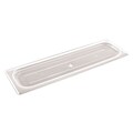 FFR Merchandising Cold Food Pans and Covers, Half Long Cover, 6 3/8 inch W x 20 7/8 inch L, Clear, 2/Pack, (9922510598)
