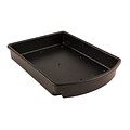 FFR Merchandising Curved Tray for Aluminum Direct Hook-In Shelves, 14 inch  Side/16 inch  Center Depth, (9922810004)