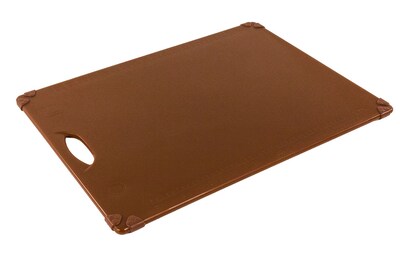 FFR Merchandising Grippy Cutting Board, 18 inch  x 24 inch , Brown, (9922911605)