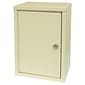 Omnimed Economy Double Door Narcotic Cabinet - 2 Shelves - 8" D (182150)